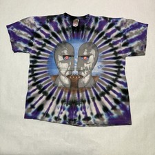 Vintage Pink Floyd T Shirt XL Tie Dye Double Sided