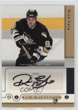 2005-06 Upper Deck Be a Player SP Signatures Rico Fata #RF Auto 7eo