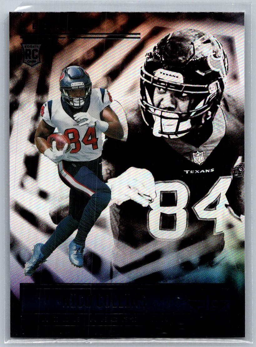 Nico Collins 88 2021 Panini Illusions RC Retail Rookie Houston Texans Card