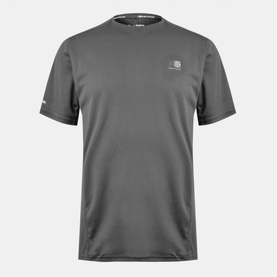HERREN KARRIMOR ANTHRAZIT KURZÄRMELIGES LAUF FITNESSSTUDIO TRAINING SPORT OBERTEIL - 2XL - KAR79