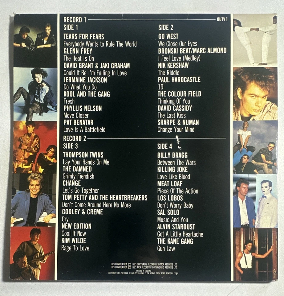 Out Now ! 28 Hot Hits - Vinyl Double Compilation Album Gatefold (1985) NM / EX - Image 3 of 4