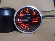 Defi Subaru Option Turbo Boost Gauge Red Standalone Excellent Japan