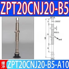 10PCS NEW FIT FOR Vacuum suction cup ZPT20CNJ20-B5-A10