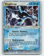 2003 Pokemon, Dragon, #92/97 Kingdra EX, Holo Ultra Rare on eBay