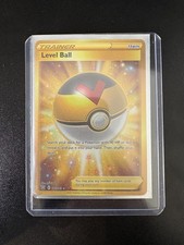 Level Ball 181/163 Gold Secret Rare Battle Styles Pokemon Card NM