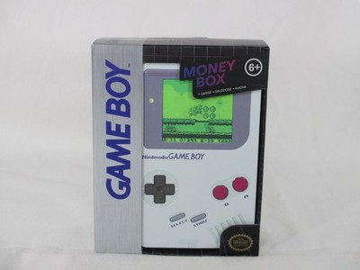 Super Mario Land Nintendo Game Boy Money Box Paladone Coin Bank Money Tin Bin