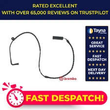 Brake Pad Wear Indicator Sensor fits BMW 525 TD E39 2.5D Front 97 to 03 Brembo
