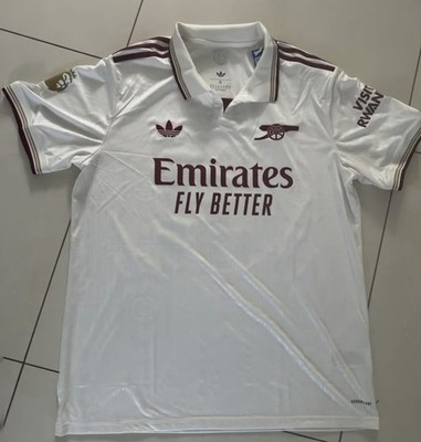 Declan Rice Premier League Champions Arsenal  Third Jersey Shirt Golden Patch