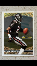 RARE Pristine 1993 Topps Black Gold Deion Sanders #35 Atlanta Falcons - MINT