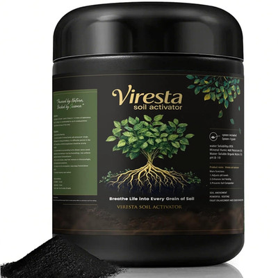 Viresta Soil Revitalizer - Viresta S-Oil Activator for Plants, Lawn & Garden Soi