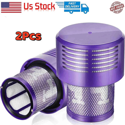 2-Pack HEPA Replacement V10 Filter for Dyson V10 SV12 Part No. 969082-01 Animal