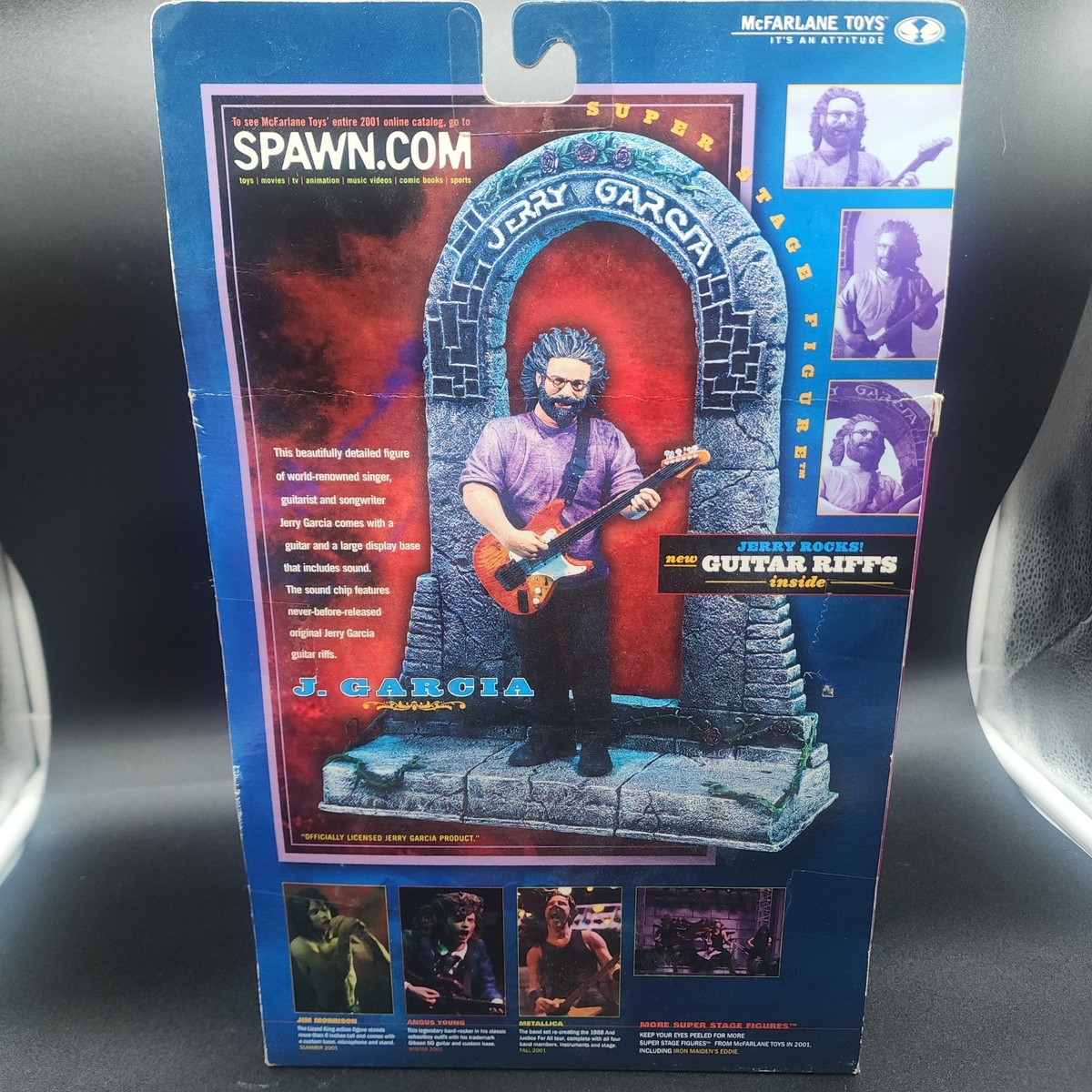 Jerry Garcia 2001 McFarlane Toys ~ Super Stage Figure Deluxe 