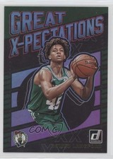 2019-20 Panini Donruss Great X-Pectations Green Flood Romeo Langford #6 0c2