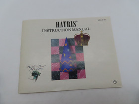 Nintendo NES Hatris Tested / Manual