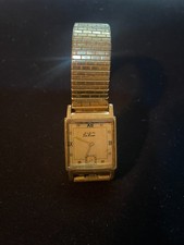 Vintage Ladies Elgin Wristwatch Stretch Band 10kGF 17 jewels 558 cal