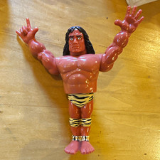 Vintage 1991 Hasbro WWF "Superfly" Jimmy Snuka Action Figure Series 2 WWE Loose