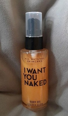 I Want You Naked  ''Golden Glow Body Oil''  50 ml  Coconut & Shimmering Gold   Neu