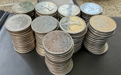 UNITED ARAB EMIRATES UAE 1 DIRHAM Different Years Sold As Lot Of 132 Coins