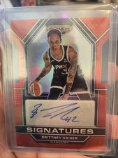 2023 Panini Prizm WNBA - Signatures Brittney Griner #SG-BGN Red Prizm /82/99