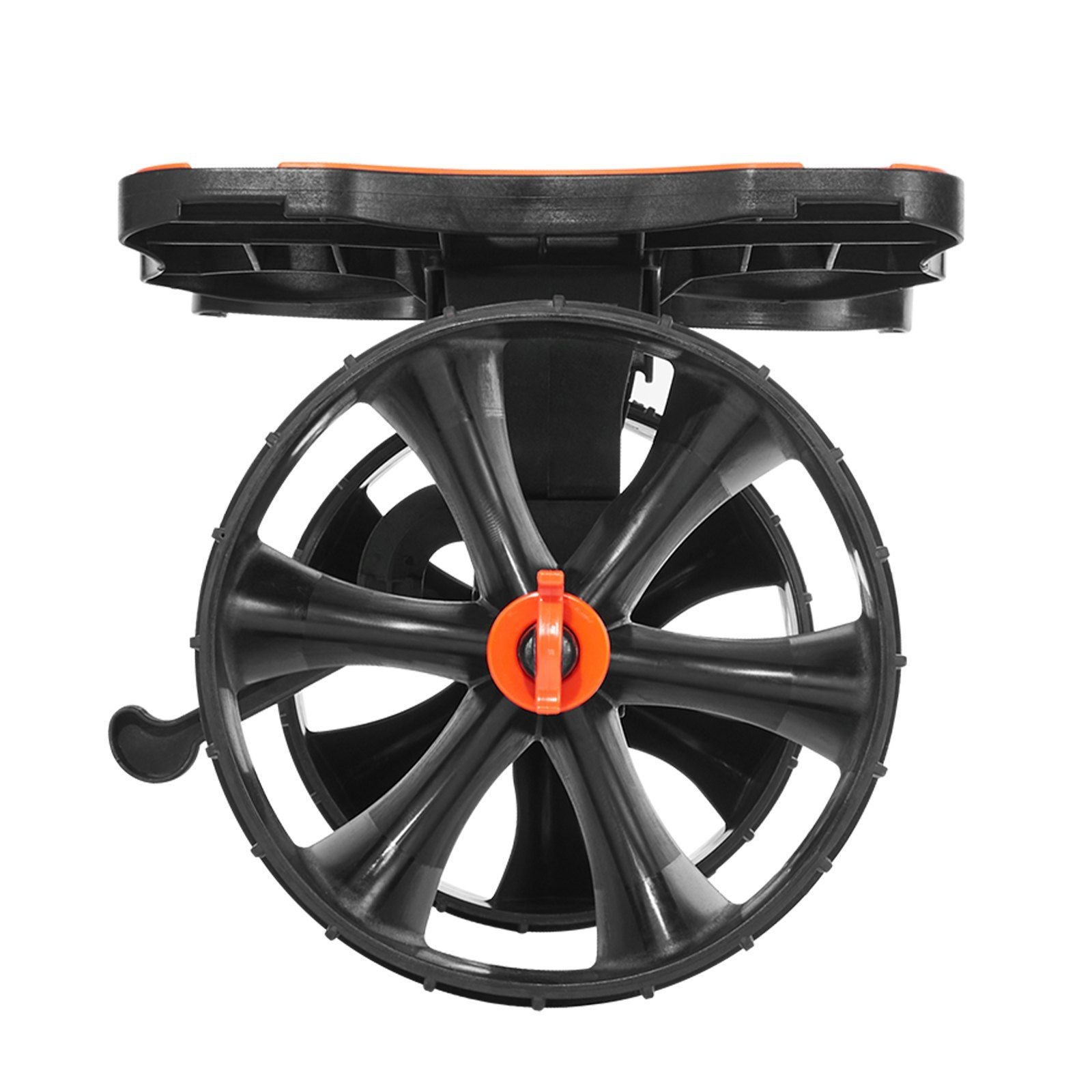 Trolley &mdash; Foldable, 10in Solid Rubber Wheels, Strap