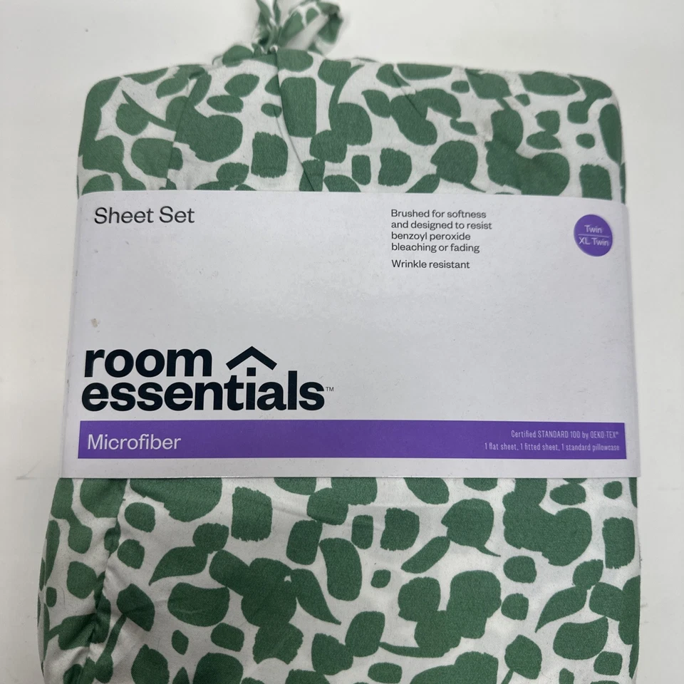 Juego de sábanas de microfibra Room Essentials de 3 piezas TWIN/twinXL Foto 2 de 4