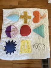 The Land of Nod Shapes baby infant activity play mat 