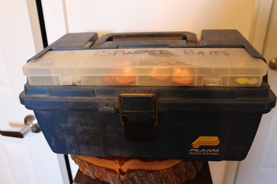 Vintage Plano 451 Spinner Bait Tackle Box USA Spinner Bait Inserts | eBay