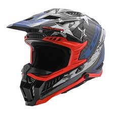LS2 X Force USA Red/Blue/Gray Carbon Off Road...