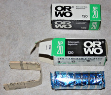 2x Original ORWO NP20 - Panchromatic Rollfilm 120, ISO 80, Classic Low ISO BW