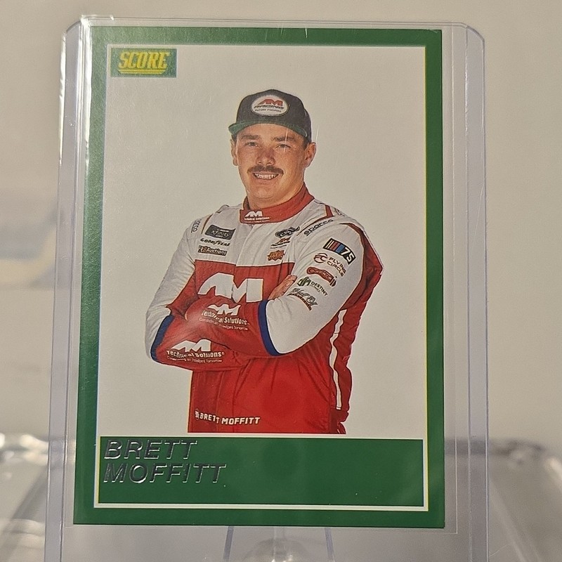 Panini 2023 Chronicles Score Racing NASCAR Brett Moffitt #4 Base Set Card