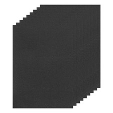 10 Sheet A4 Glitter Black Card Stock, 8"x11" Paper for DIY Crafts
