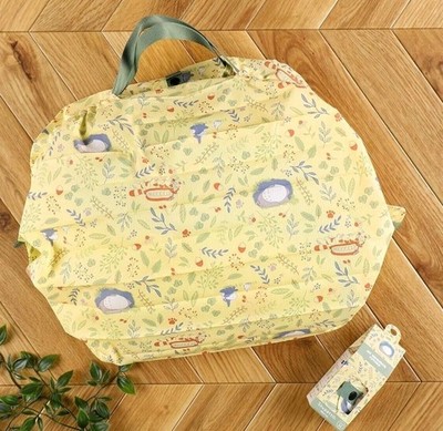 Studio Ghibli My Neighbor Totoro Shupatto Foldable Bag Light Mint Green New