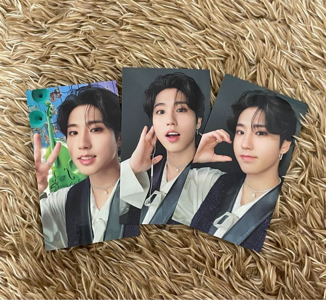 Stray kids HAN Official Photo Card Double Sided THE SOUND