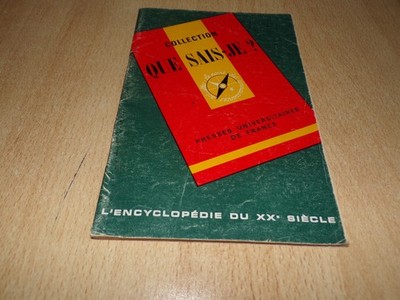 sammlung wer weiß ich? - Universitätspressen Frankreich 1969