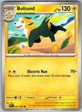Boltund 031/094 Common Phantasmal Flames Pokemon Near Mint