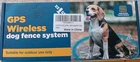 GPS Wireless Fence System  Dog Collar Containment Adjustable Radius New