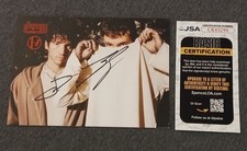 TWENTY ONE PILOTS SIGNED PHOTO CARD FRAMED TYLER JOSEPH JOSH DUN CLANCY  CD JSA