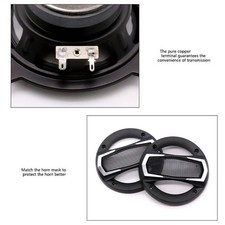 Upgrades 6inch Car Speakers set Car Sound Systems 6inch for Easy Installation
