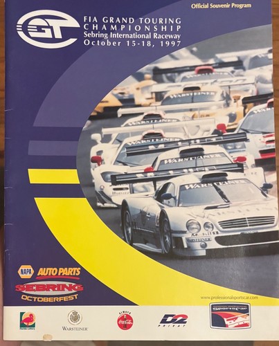 1997 Sebring FIA GT World Championship Race Program