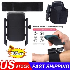 Rotatable Wristband Phone Holder Armband Cell Phone Bag Sports Holder