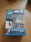 Funko Pop! Digital Vinyl: Marvel West Coast #436 Wonder Man Le 1203 Damage Pics