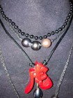 Natural Black Pearl Chinese Calligraphy Necklaces From My Film Collection — photo 4