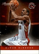 2012-13 Prestige #37 DeMar DeRozan Toronto Raptors NM Basketball Single NBA