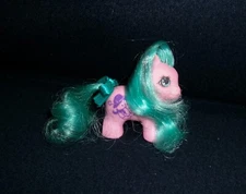 Rose: My Little Pony MLP Vintage Teeny Tiny Baby Pony Little Tabby EXCELLENT G1