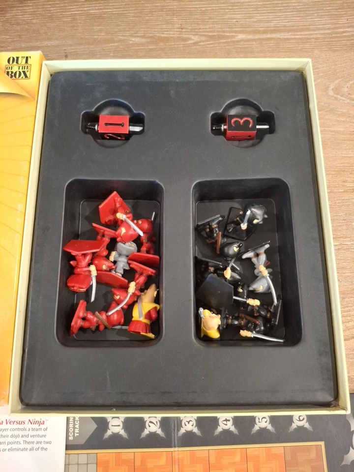 2009 Ninja Versus Ninja by Tushar Gheewala Out Of The Box Board Game Complete - Image 2 of 4
