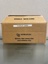 Wheaton Coplin Staining Jars With Glad Cover, 900470, 6 Pieces