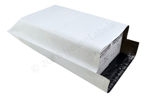 25-1000 BOLSAS DE CORREO DE POLIETILENO - Etiquetas de casa - 2,35 MIL Sobres de envío blancos de espesor - Imagen 23 de 41