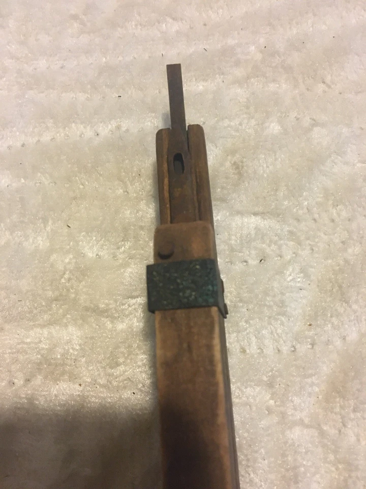 Vintage Antique Sewing Wood Handheld Rug Hook Tool - Embroider - Photo 3/3