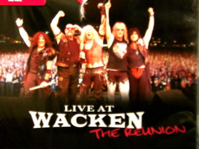 Twisted Sister LIVE at Wacken, NEW! DVD & CD set ,2003 Concert