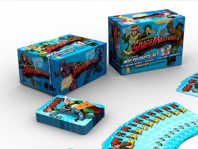 Super Powered Smash Masters Board Game Standalone Expansion - New Recruits